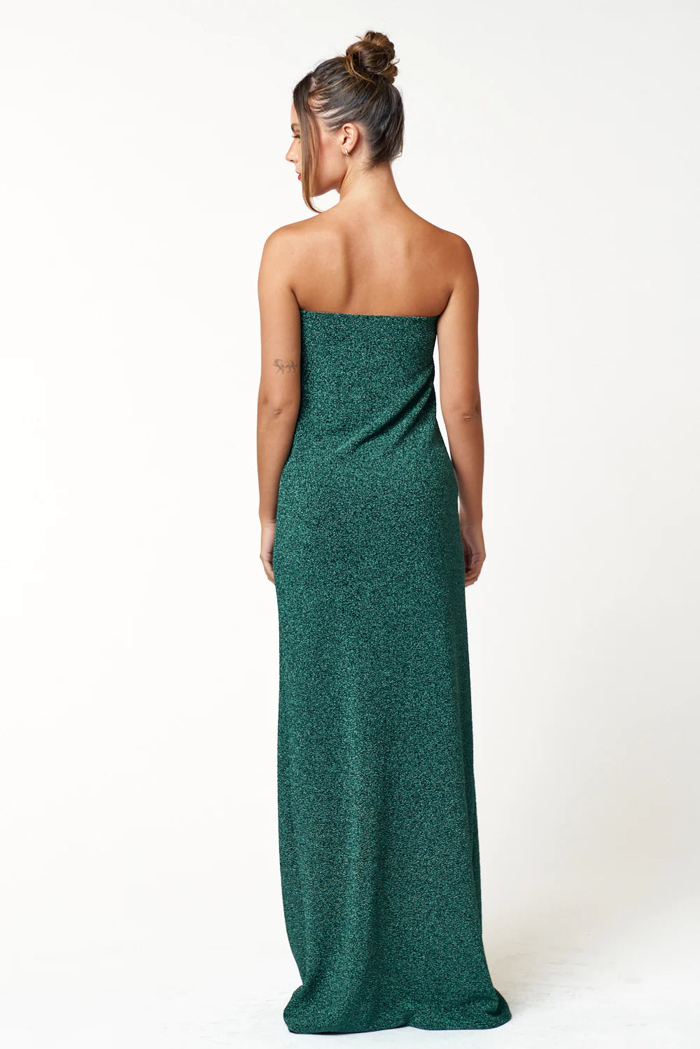 Glitter Tube Maxi Dress - Hedson.mx