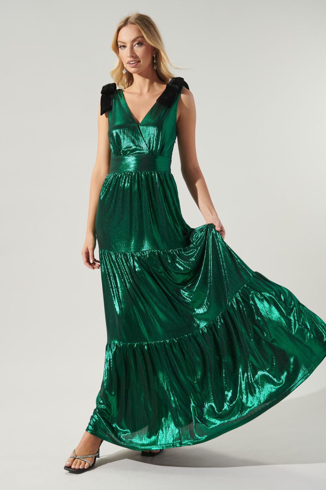 Vestido Maxi Cannes S Verde